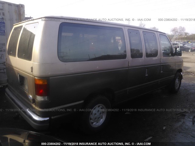 1FMEE11N6PHC03330 - 1993 FORD ECONOLINE E150 GOLD photo 4