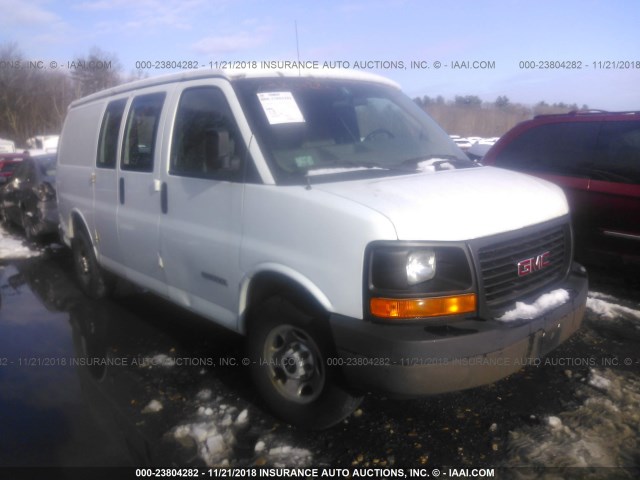 1GTHG35UX61109726 - 2006 GMC SAVANA G3500 WHITE photo 1