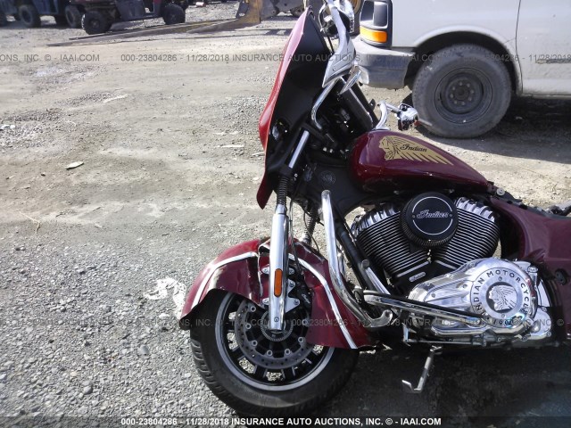 56KTCAAA2E3310815 - 2014 INDIAN MOTORCYCLE CO. CHIEFTAIN RED photo 5