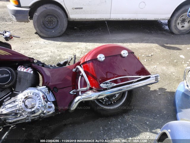 56KTCAAA2E3310815 - 2014 INDIAN MOTORCYCLE CO. CHIEFTAIN RED photo 6