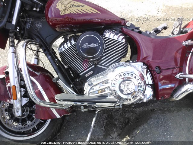 56KTCAAA2E3310815 - 2014 INDIAN MOTORCYCLE CO. CHIEFTAIN RED photo 9