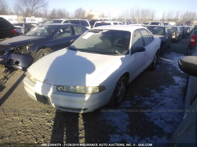 1G3WH52H5XF353408 - 1999 OLDSMOBILE INTRIGUE GX WHITE photo 2