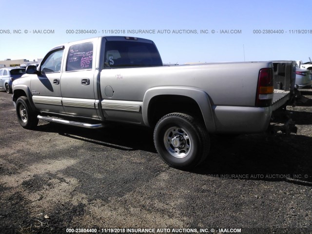 1GCHC23151F189124 - 2001 CHEVROLET SILVERADO C2500 HEAVY DUTY TAN photo 3