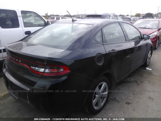 1C3CDFAA3DD344503 - 2013 DODGE DART SE/AERO BLACK photo 4