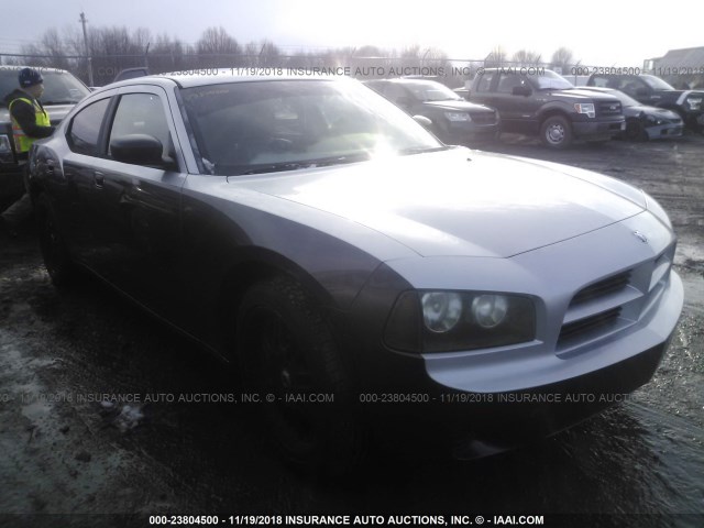 2B3KA43R37H690180 - 2007 DODGE CHARGER SE/SXT GRAY photo 1