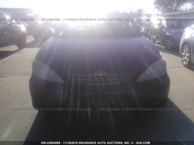 JTDBF32K920004977 - 2002 TOYOTA CAMRY LE/XLE/SE MAROON photo 6