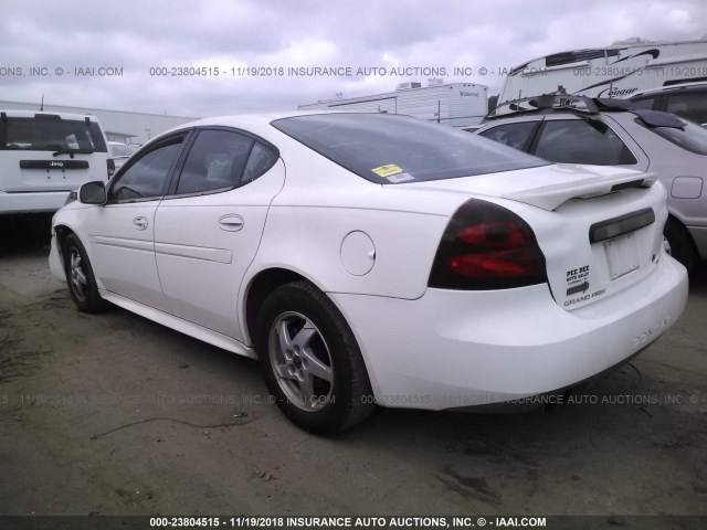 2G2WS522241160749 - 2004 PONTIAC GRAND PRIX GT2 WHITE photo 3