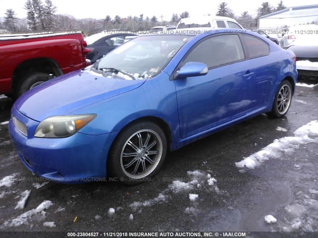 JTKDE167660133277 - 2006 TOYOTA SCION TC 蓝色 照片 2