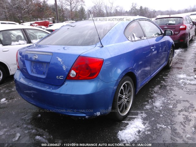 JTKDE167660133277 - 2006 TOYOTA SCION TC 蓝色 照片 4
