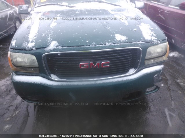 1GKEK63RXYR213594 - 2000 GMC DENALI GREEN photo 6