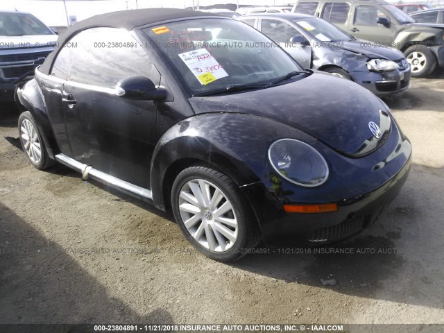 3VWRW3ALXAM004262 - 2010 VOLKSWAGEN NEW BEETLE BLACK photo 1