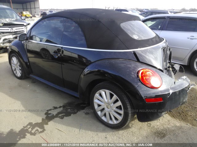 3VWRW3ALXAM004262 - 2010 VOLKSWAGEN NEW BEETLE BLACK photo 3