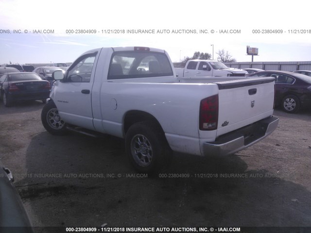 1D7HA16K16J196036 - 2006 DODGE RAM 1500 ST WHITE photo 3