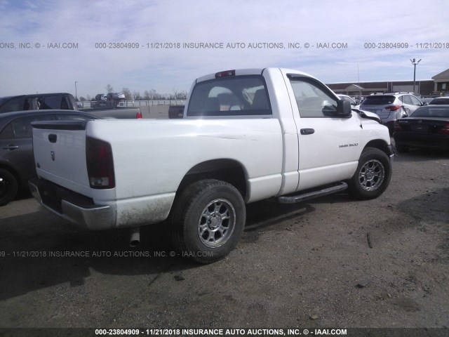 1D7HA16K16J196036 - 2006 DODGE RAM 1500 ST WHITE photo 4