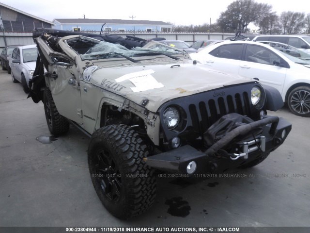 1C4AJWAG9HL688865 - 2017 JEEP WRANGLER SPORT TAN photo 1