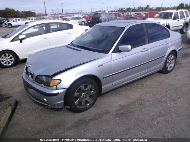 WBAEV33423KL79211 - 2003 BMW 325 I SILVER photo 2