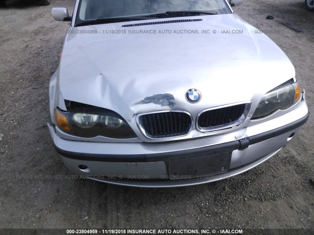 WBAEV33423KL79211 - 2003 BMW 325 I SILVER photo 6