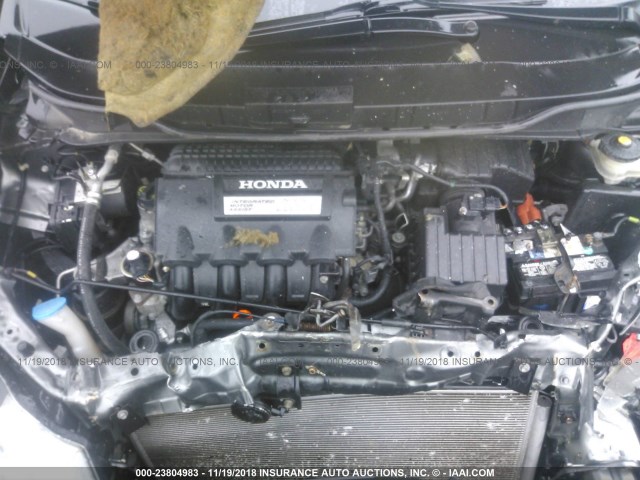 JHMZE2H74AS001078 - 2010 HONDA INSIGHT EX GRAY photo 10