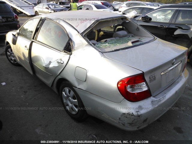 4T1BE32KX3U787641 - 2003 TOYOTA CAMRY LE/XLE/SE SILVER photo 6