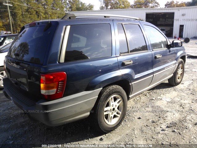 1J4GX48S34C210873 - 2004 JEEP GRAND CHEROKEE LAREDO/COLUMBIA/FREEDOM 蓝色 照片 4