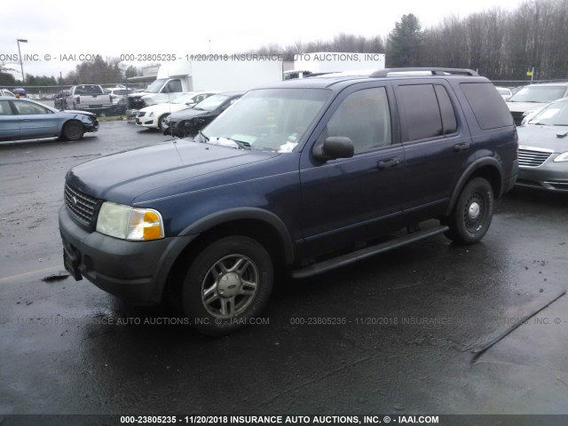 1FMZU82K73UA53246 - 2003 FORD EXPLORER XLS/XLS SPORT BLUE photo 2