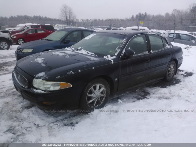 1G4HR54K54U129833 - 2004 BUICK LESABRE LIMITED BLUE photo 2