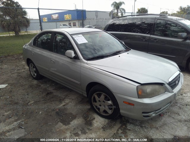 KMHDN46D75U174647 - 2005 HYUNDAI ELANTRA GLS/GT SILVER photo 1