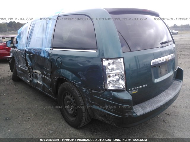 2A8HR44E09R630263 - 2009 CHRYSLER TOWN & COUNTRY LX GREEN photo 3