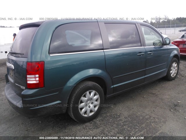 2A8HR44E09R630263 - 2009 CHRYSLER TOWN & COUNTRY LX GREEN photo 4