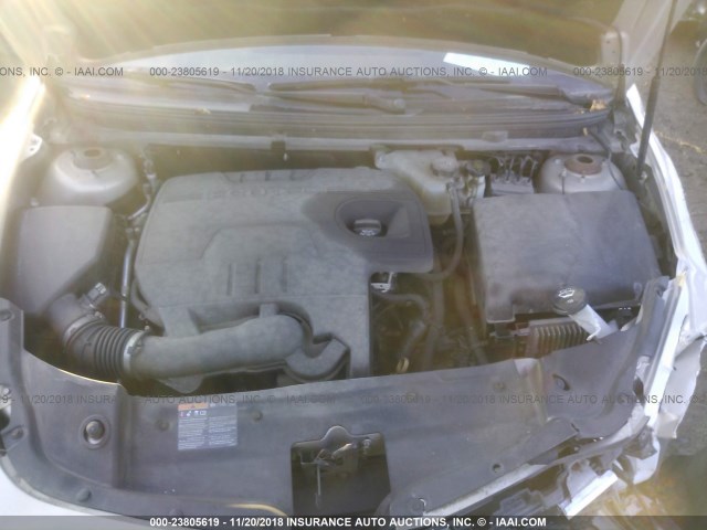 1G1ZA5EU6BF347113 - 2011 CHEVROLET MALIBU LS TAN photo 10