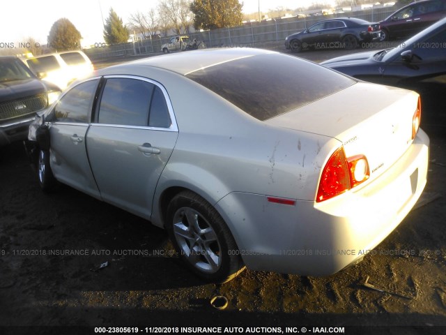 1G1ZA5EU6BF347113 - 2011 CHEVROLET MALIBU LS TAN photo 3