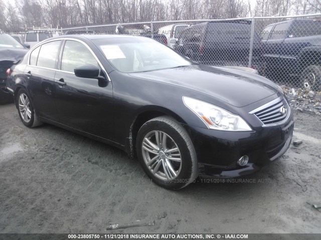 JN1CV6AR9DM762811 - 2013 INFINITI G37 BLACK photo 1