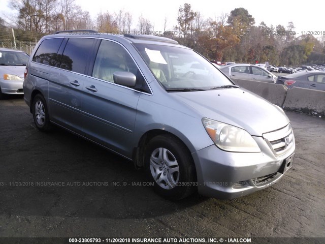 5FNRL38697B068334 - 2007 HONDA ODYSSEY EXL SILVER photo 1