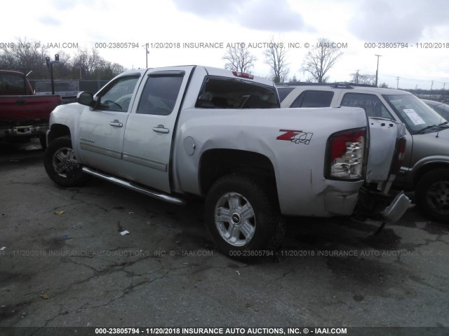 3GCPKTE2XBG248758 - 2011 CHEVROLET SILVERADO K1500 LTZ SILVER photo 3