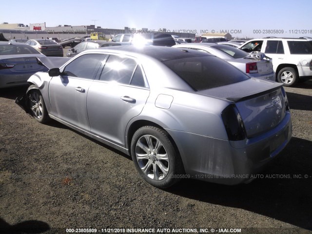 2C3CCAGT8DH590478 - 2013 CHRYSLER 300 S GRAY photo 3