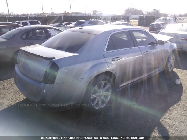 2C3CCAGT8DH590478 - 2013 CHRYSLER 300 S GRAY photo 4