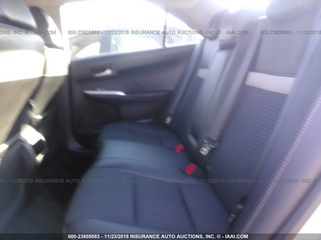 4T1BF1FK6DU271063 - 2013 TOYOTA CAMRY L/SE/LE/XLE 银色 照片 8