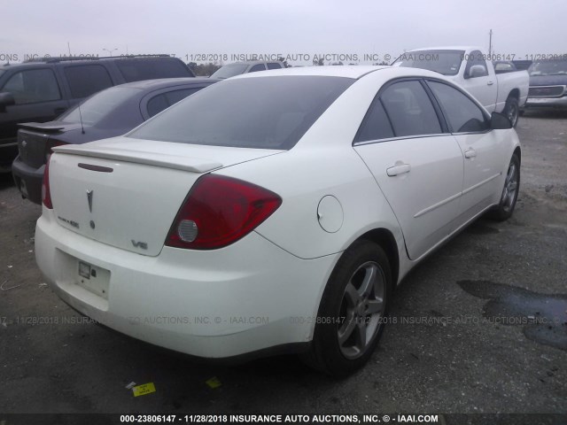 1G2ZG58N674235820 - 2007 PONTIAC G6 SE WHITE photo 4