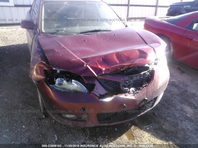 JM1BK32FX91240296 - 2009 MAZDA 3 I ORANGE photo 6