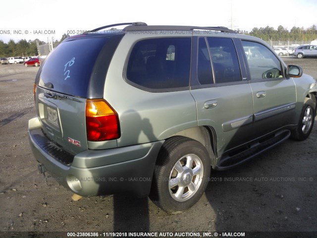 1GKDS13S532342233 - 2003 GMC ENVOY GREEN photo 4