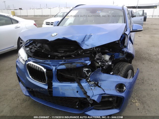 WBXHU7C30J5H44780 - 2018 BMW X1 SDRIVE28I BLUE photo 6