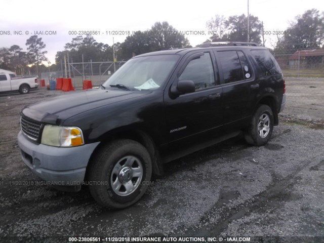 1FMZU72E92UA36662 - 2002 FORD EXPLORER XLS BLACK photo 2