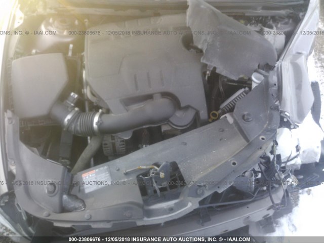 1G1ZC5E01CF291137 - 2012 CHEVROLET MALIBU 1LT BROWN photo 10