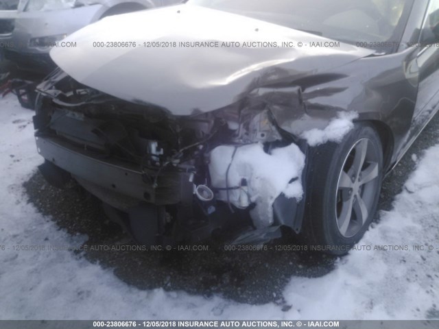 1G1ZC5E01CF291137 - 2012 CHEVROLET MALIBU 1LT BROWN photo 6