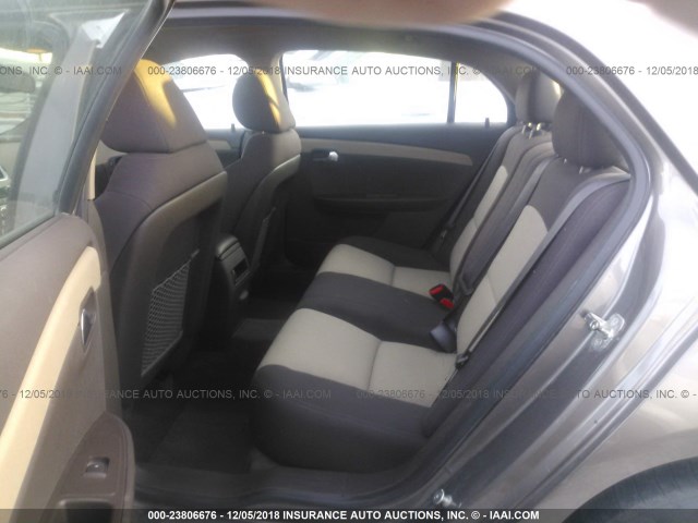 1G1ZC5E01CF291137 - 2012 CHEVROLET MALIBU 1LT BROWN photo 8