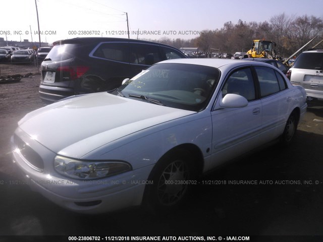 1G4HR54K3YU169124 - 2000 BUICK LESABRE LIMITED WHITE photo 2