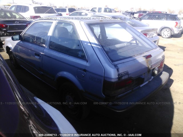 JM1BF2327J0202352 - 1988 MAZDA 323 Light Blue photo 3