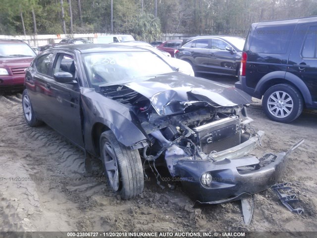 2B3KA43H37H708717 - 2007 DODGE CHARGER SE/SXT BLACK photo 1