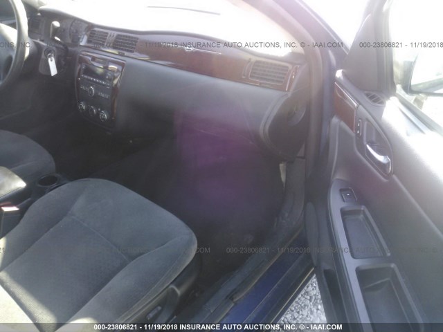 2G1WS551069318663 - 2006 CHEVROLET IMPALA POLICE BLUE photo 5