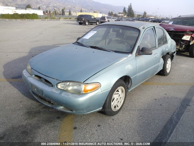 1FAFP13P2WW144973 - 1998 FORD ESCORT SE/SPORT Light Blue photo 2